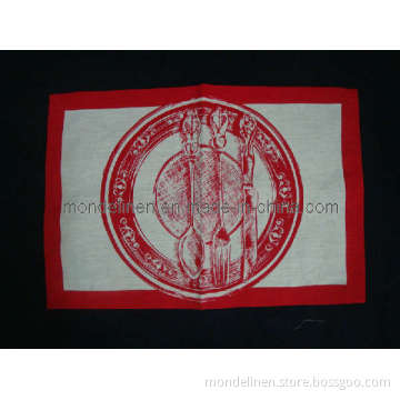 Placemat with Printed and Color Border (PM-007)